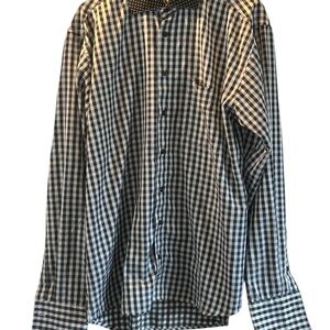 Karl Knox Button Down Shirt Business Casual Stylish 16 1/2 36/37